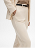 Selected Femme Rita-Ria cropped pant Birch light